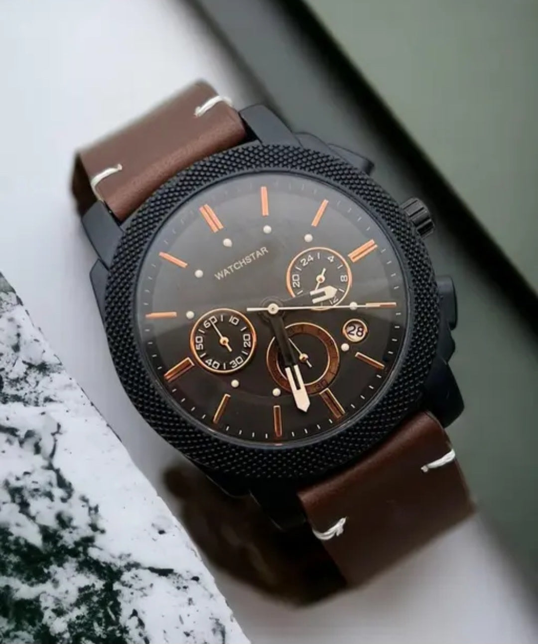 [Aromachrono] browno leather